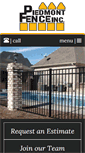 Mobile Screenshot of piedmontfence.com